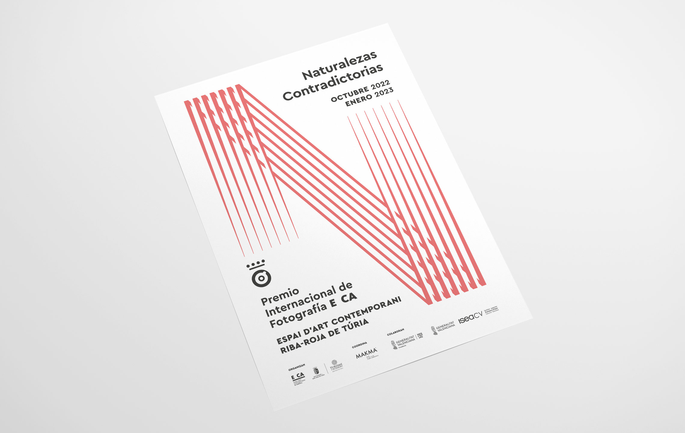 Cartel para el Premio de Fotografía E CA de Riba-roja de Túria